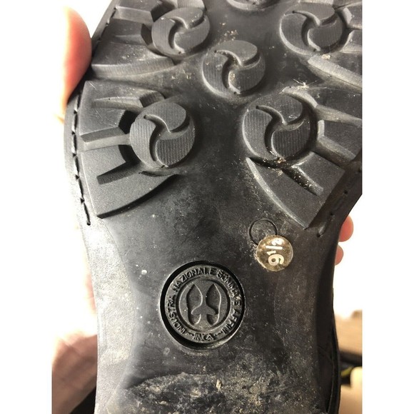 Aquatalia Womens Moto Ankle Boots Size 9.5 Black - Picture 9 of 10